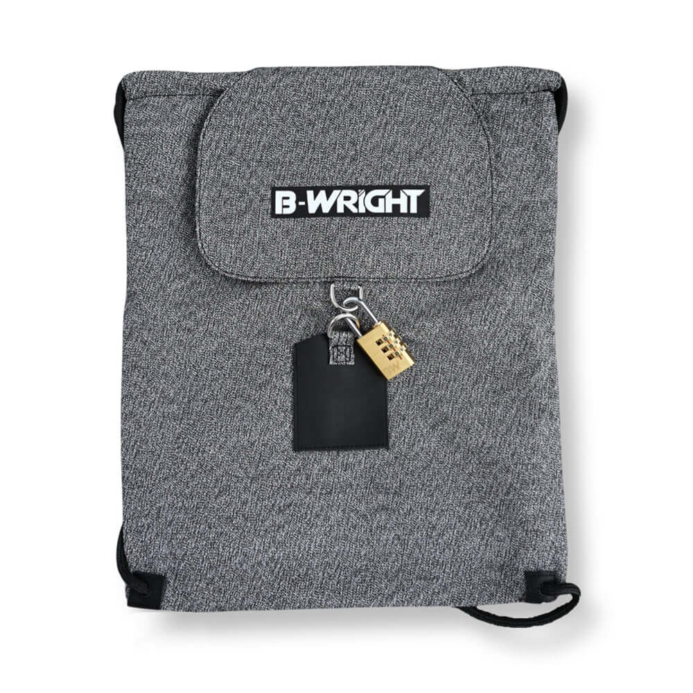 B-Wright Slash Resistant Drawstring Bag Front
