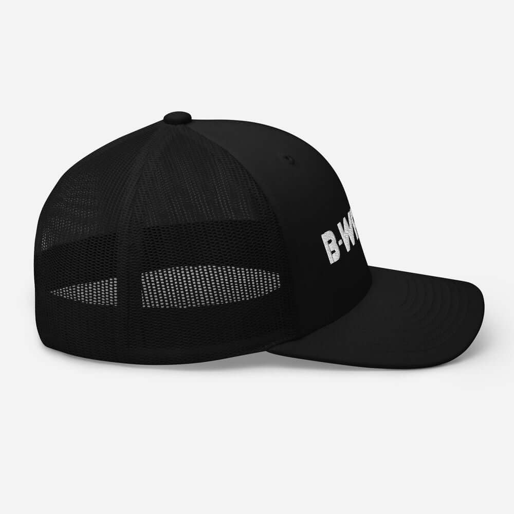 B-Wright Mesh Trucker Hat Right Side View